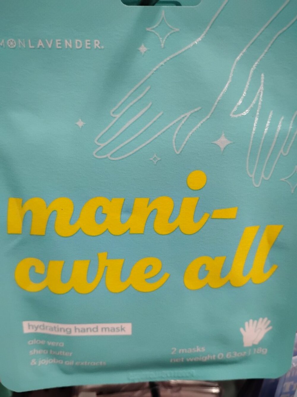 New Lemon Lavender Mani _ Cure All Hydrating Hand Mask